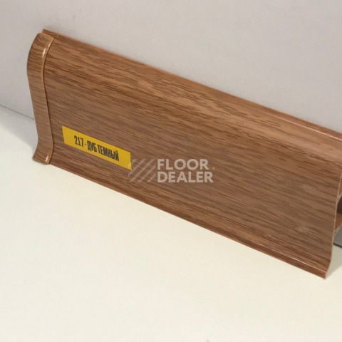 Плинтус Ideal Comfort 55mm Дуб темный 217 фото 2 | FLOORDEALER